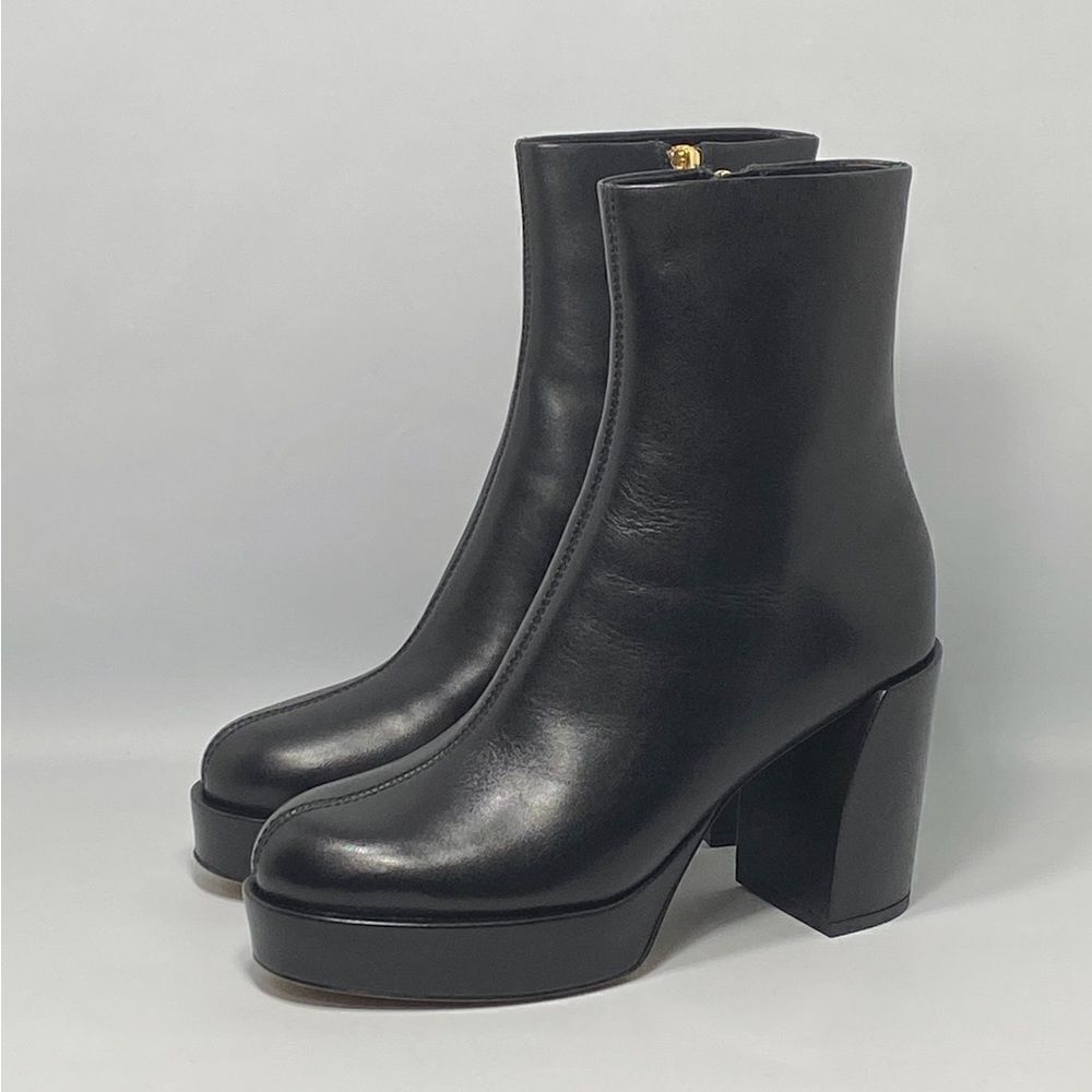 3.1 Phillip Lim Naomi Leather Platform Boots size 37.5